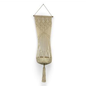 Macrame Toy Hanging Basket by Finn + Emma NWT